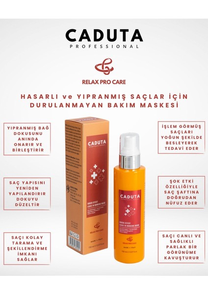 Yıpranmış ve Hasarlı Saçlar Için Anında Etkili Bağ Doku Onarıcı Durulanmayan Maske 150ML fiyatları