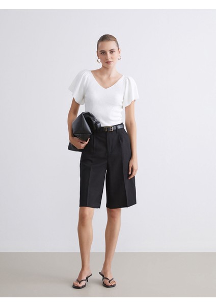 Yeni Sezon V Yaka Kadın Triko Kazak fiyatları