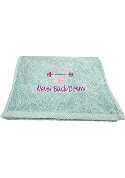 Nakışlı Sporcu Havlusu Pamuklu, Anti Bakteriyel, Ter Emici Fitness Plates Boks Tenis Spor Havlusu modelleri