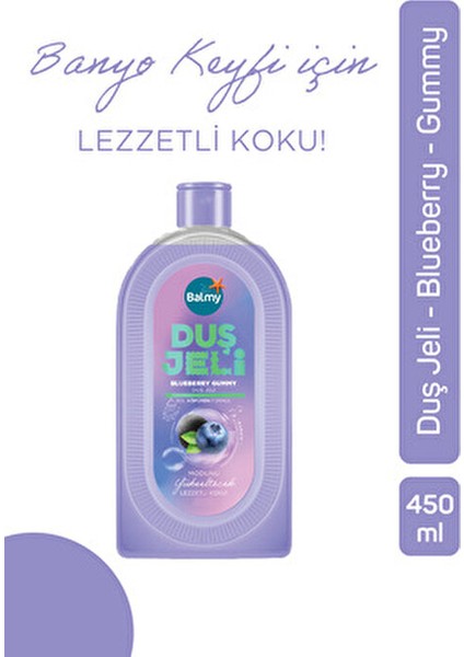 Yaban Mersini Aromalı Besleyici ve Nemlendirici Duş Jeli 450ML Anti Alerjik Etki