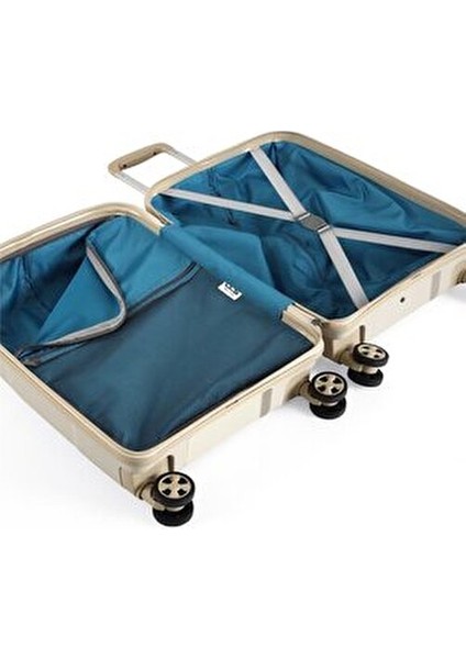 5264 Polipropilen 3 Lü Valiz Seti