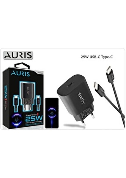 25 Watt Type-C To Type-C Pd Şarj Aleti Seti Başlık USB C Başlık + 1 Mt. Type C Kablolu fiyatları