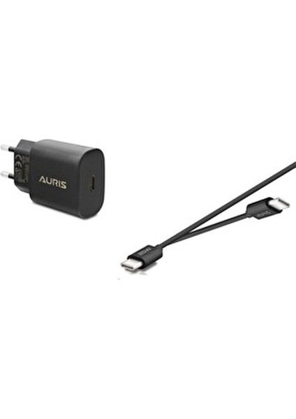 25 Watt Type-C To Type-C Pd Şarj Aleti Seti Başlık USB C Başlık + 1 Mt. Type C Kablolu fırsatları