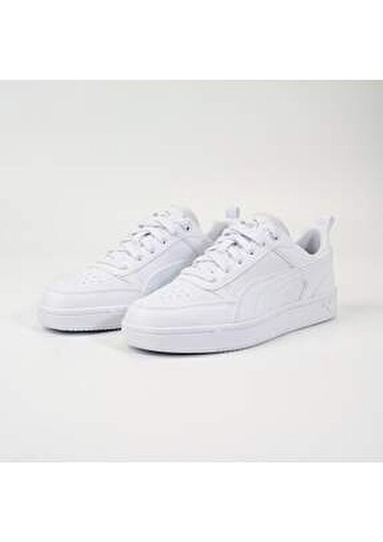 Drıbble Spor Ayakkabı Unisex Hakiki Deri Beyaz Kaydırmaz Tabanlı