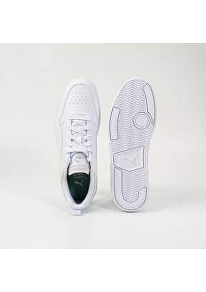 Drıbble Spor Ayakkabı Unisex Hakiki Deri Beyaz Kaydırmaz Tabanlı