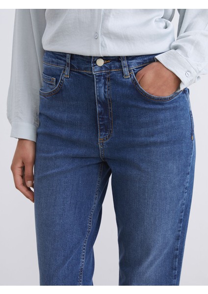 Yeni Sezon Slim Fit Kadın Jean Pantolon modelleri