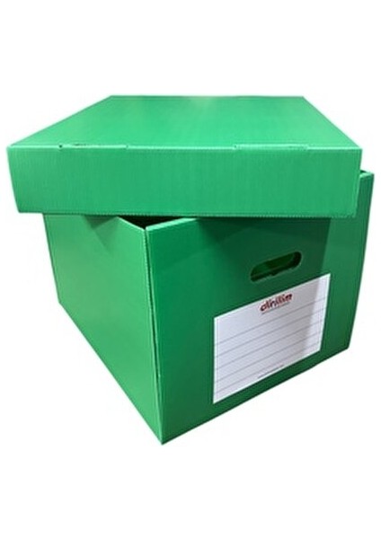 Arşiv Kutusu 42*35*30CM 5 Adet Klasör Kapasiteli Klasör Kolisi Plastik Oluklu fırsatları