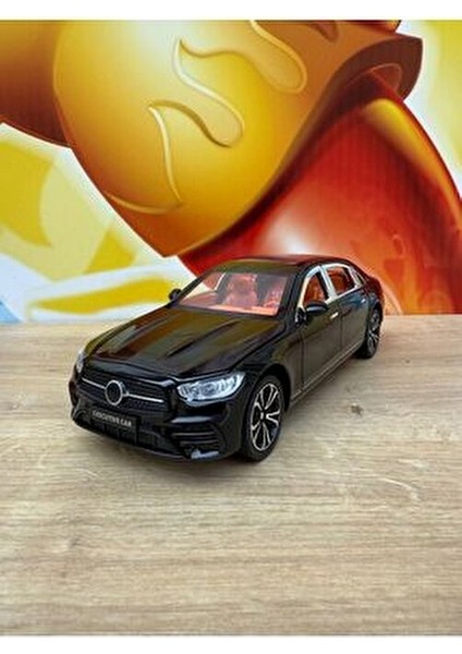 Mercedes C200 Model Araba Siyah Mercedes Diecast Oyuncak Araba Kapı Bagaj Açılır Sesli Iışıklı