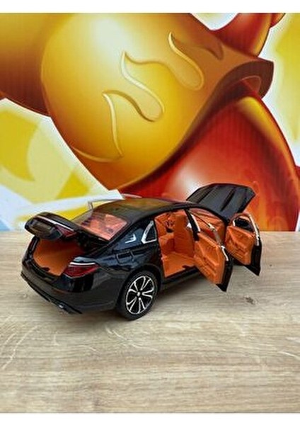 Mercedes C200 Model Araba Siyah Mercedes Diecast Oyuncak Araba Kapı Bagaj Açılır Sesli Iışıklı