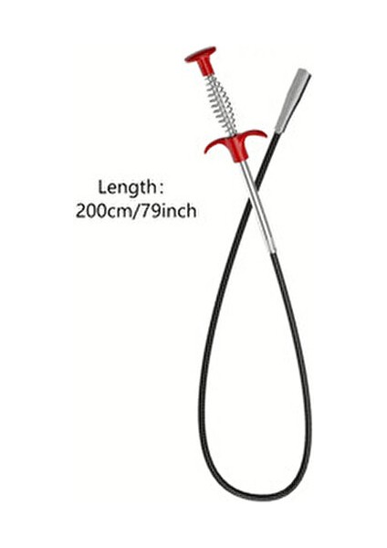 Lavabo Açma Teli 2 Metre Uzunlukta Tıkalı Lavabo Açma İçin 4 Kıskaçlı fiyatları