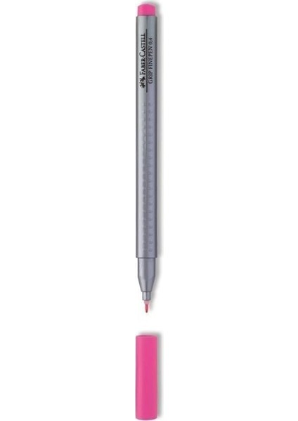 Faber Castell Grip Finepen 0.4mm Pembe 10'lu Paket