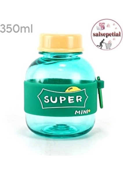 Mini Renkli Figürlü Su Şişesi 350ML Plastik Matara Dayanıklı ve Taşınabilir fiyatları
