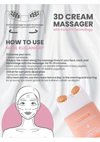 Ice Queen Kolajen + C Vitamini Yüz, Boyun & Dekolte Kremi 80 ml fırsatları