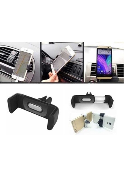 Araç Klimasına Takılan Kıskaçlı Telefon Tutucu
