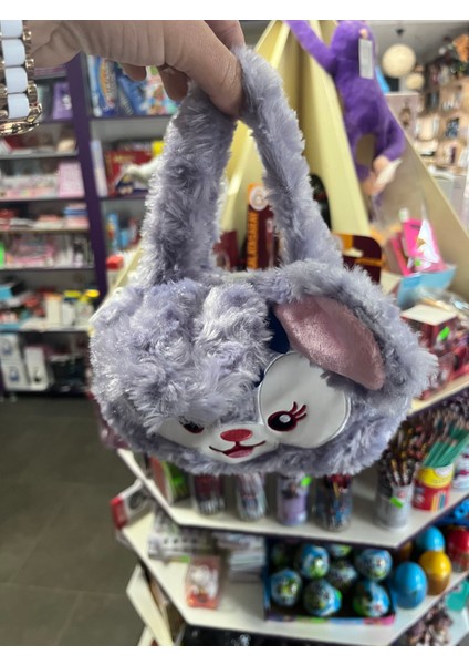 Tavşan Baskılı Peluş Çanta fiyatları
