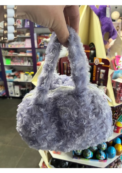 Tavşan Baskılı Peluş Çanta modelleri