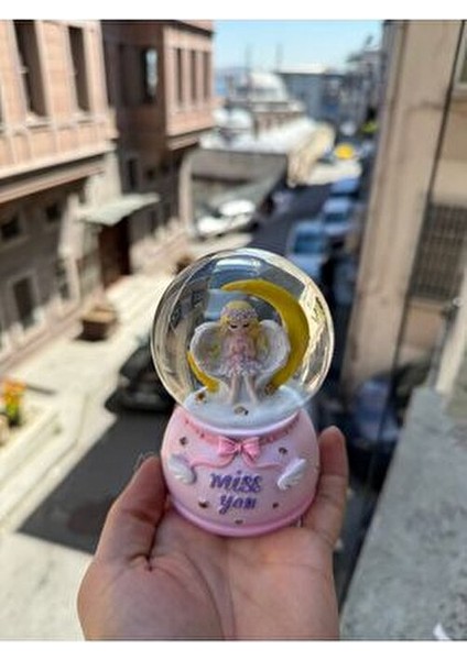 Sevgiliye Özel Miss You Gece Lambası Işıklı ve Orta Boy Kar Küresi fiyatları