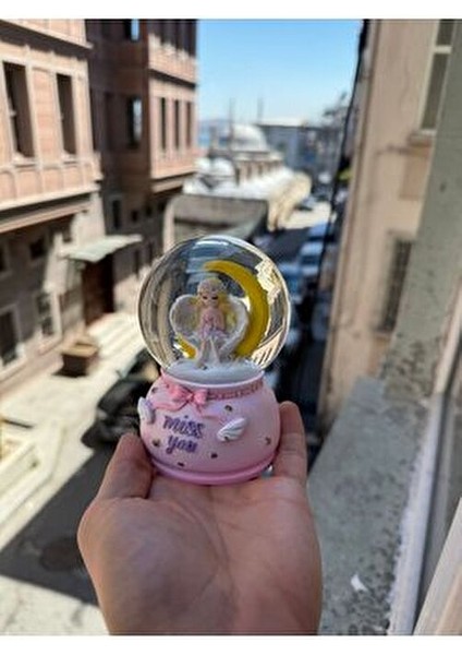 Sevgiliye Özel Miss You Gece Lambası Işıklı ve Orta Boy Kar Küresi indirimleri