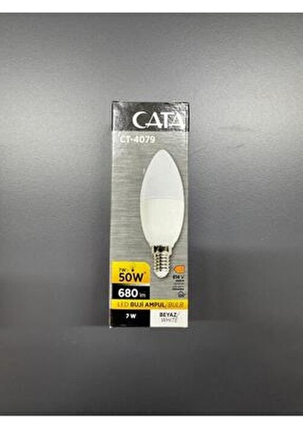 CT4079-(5 Adet) Ince Duy LED Lamba-Beyaz Işık 680LM E14 fiyatları