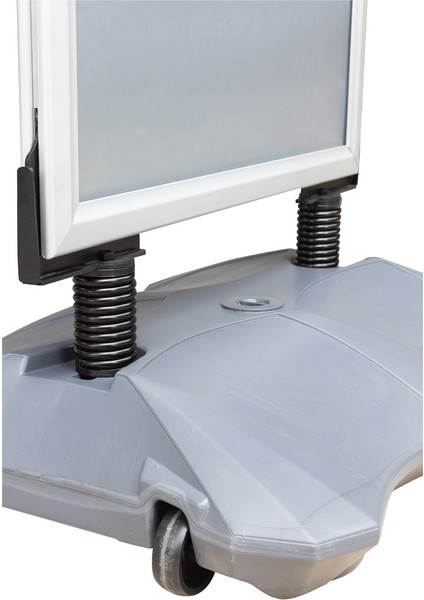 60X120 Gri Renk Aquaflex Display Yaylı Su Tabanlı Reklam Panosu - Kaldırım Panosu - Poster Pano fırsatları