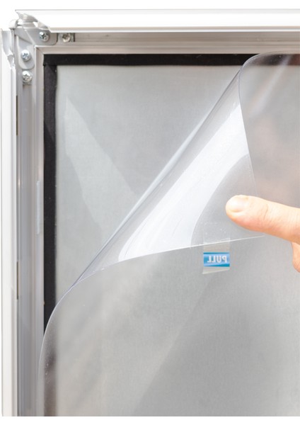 60X120 Gri Renk Aquaflex Display Yaylı Su Tabanlı Reklam Panosu - Kaldırım Panosu - Poster Pano indirimleri