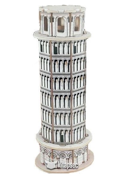 Yapboz- Ceo 3D Ahşap Puzzle Baskılı Pısa Kulesı fiyatları