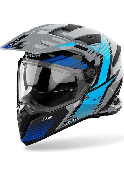 Aıroh Bandıt Spıcy Blue Gloss Kask