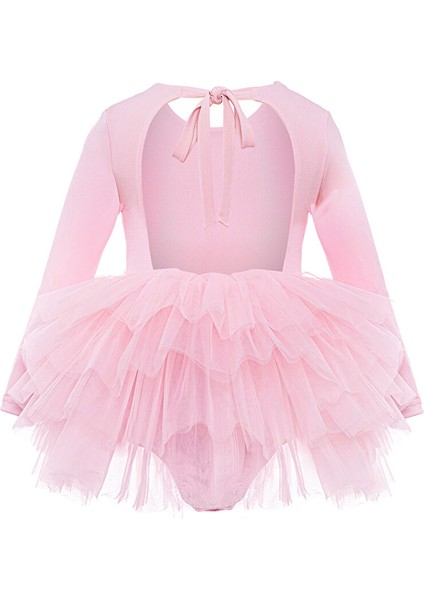 Pembe Sırtı Açık Tütü Elbise fırsatları