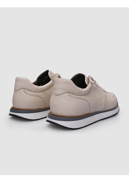 Bej Erkek Deri Sneaker 124194 modelleri
