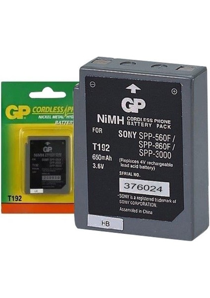 T192 3.6 Volt 600MAH Lg-Sony BPT40 Telsiz Telefon Pili indirimleri