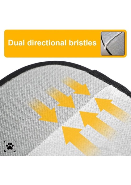 Çift Taraflı Statik Kedi Köpek Tüy Temizleme Eldiveni Giysiler, Mobilyalar ,halılar Için fiyatları