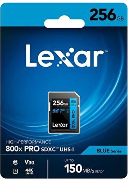 256GB 800X Sd Uhsı V30 150MB/S Hafıza Kartı fiyatları