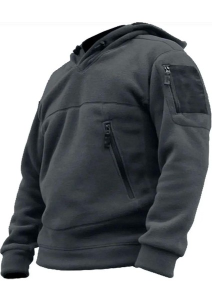 Erkek Polar Outdoor Kapşonlu Kombat Tactical Cepli Polar modelleri