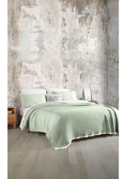 Adaçayı Yeşil 6 Kat Müslin Yorgan / Çift Kişilik 220X240 fiyatları
