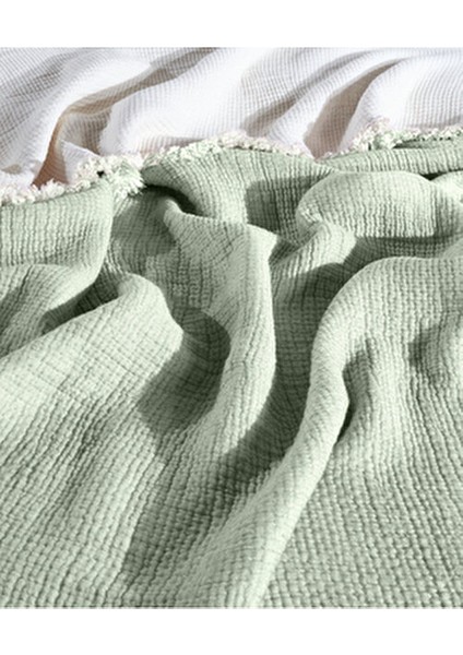 Adaçayı Yeşil 6 Kat Müslin Yorgan / Çift Kişilik 220X240 indirimleri