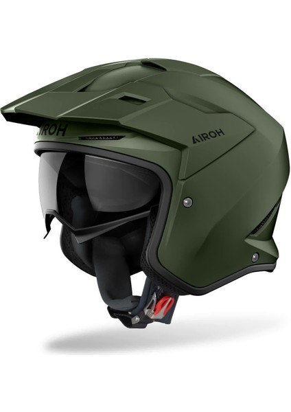Aıroh Kombakt Color Mılıtary Green Matt Kask