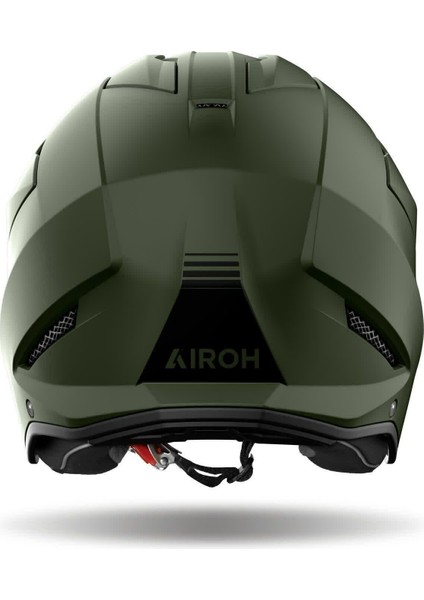 Aıroh Kombakt Color Mılıtary Green Matt Kask modelleri