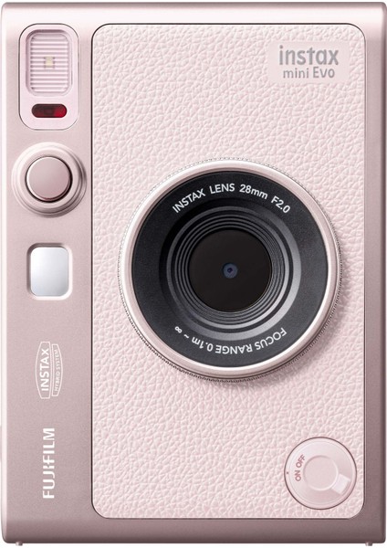 Instax Mini Evo Gentle Rose Hybrit Fotoğraf Makinesi