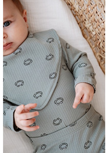 %100 Pamuk Yenidoğan Zıbın Takım Unisex Bebek Hediye Seti Uzun Kollu Düz Desen modelleri