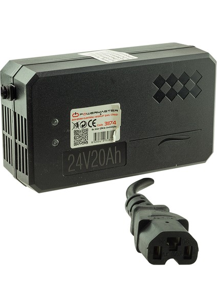 PM-31174 24 Volt - 20 Amper C16 Uçlu Elektrikli Bisiklet Şarj Cihazı fiyatları