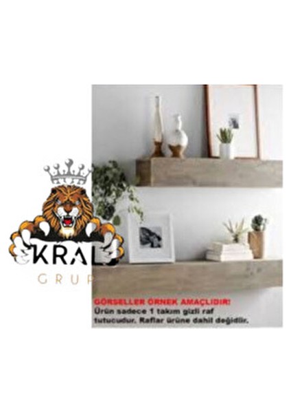 10CM Gizli Raf Tutucu - 8mm Çapında 1.kalite ''bir Takım Fiyatıdır'' fiyatları