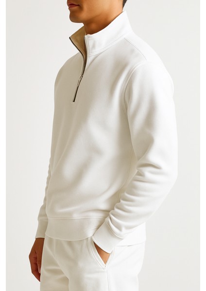 Yarım Fermuarlı Sweatshirt fırsatları