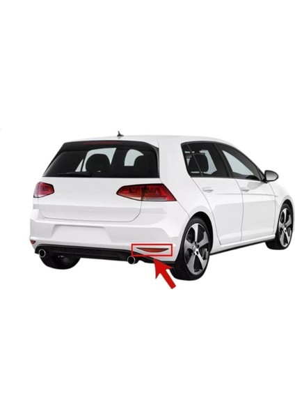 Volkswagen Golf 7 Mk7 2013-2017 Arası Modeller Arka Tampon Sağ Alt Köşe Reflektörü Yansıtıcı Kedi Gözü 5G0945106 fiyatları