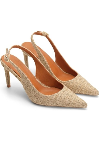 Palermo Jüt Kumaş 8 cm Stiletto fiyatları