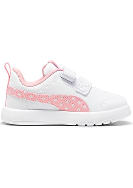 Beyaz Bebek Yürüyüş Ayakkabısı 39875905-COURTFLEX V3 Dotty V Inf P