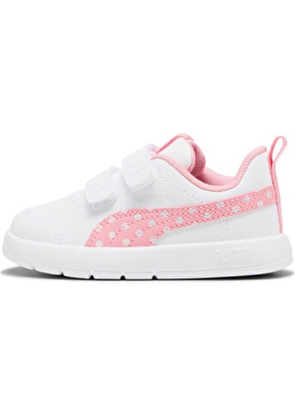 Beyaz Bebek Yürüyüş Ayakkabısı 39875905-COURTFLEX V3 Dotty V Inf P fiyatları