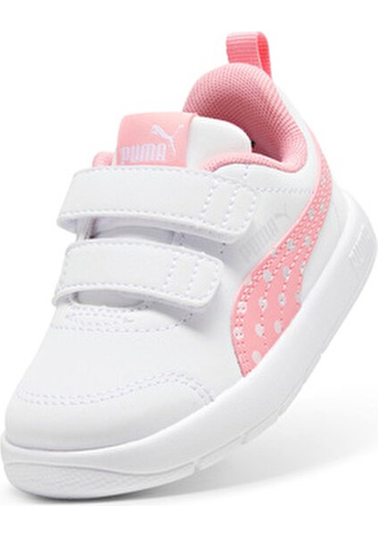 Beyaz Bebek Yürüyüş Ayakkabısı 39875905-COURTFLEX V3 Dotty V Inf P fırsatları
