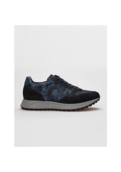 Lacivert Erkek Süet Sneaker 29431