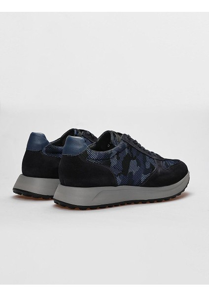 Lacivert Erkek Süet Sneaker 29431 modelleri