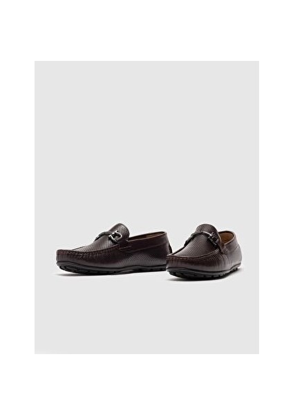 Kahverengi Erkek Deri Loafer 20078 fırsatları